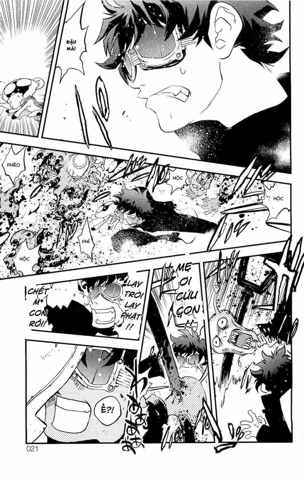 Huyết Giới Tuyến Chiến Chapter 1 trang 17