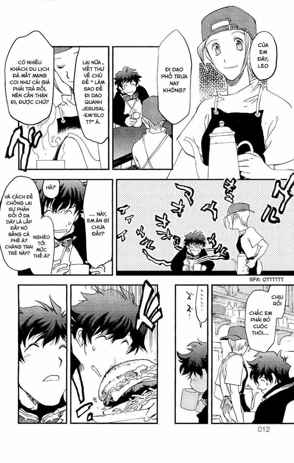 Huyết Giới Tuyến Chiến Chapter 1 trang 8