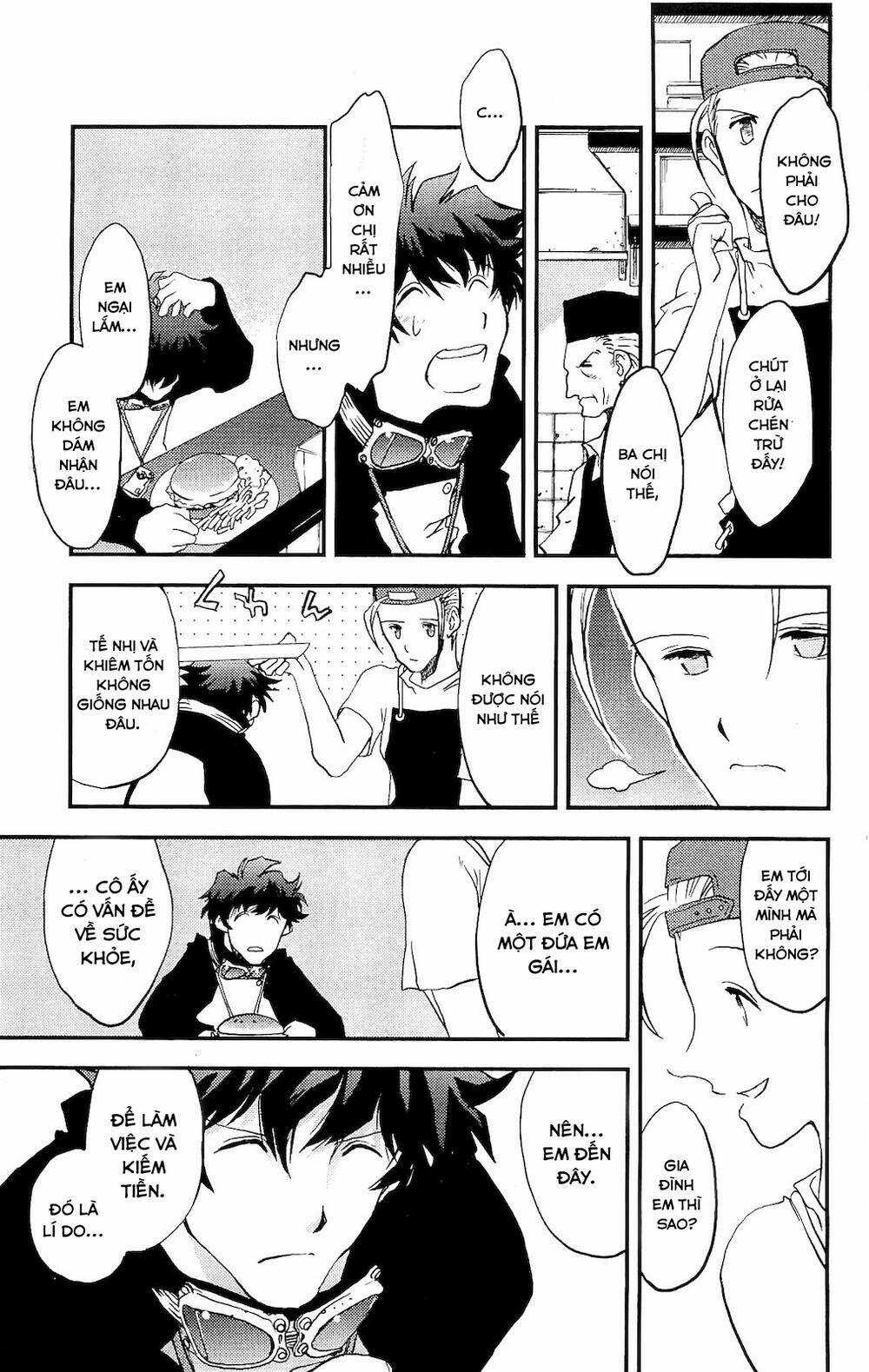 Huyết Giới Tuyến Chiến Chapter 1 trang 9