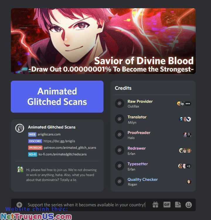 Huyết Thánh Cứu Thế Chủ~ Ta Chỉ Cần 0.0000001% Đã Trở Thành Vô Địch Chapter 36 trang 2