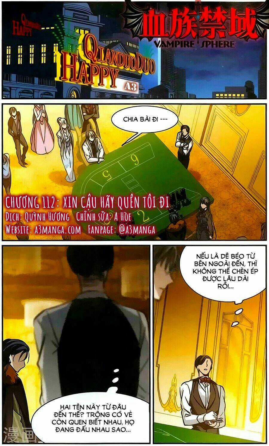 Huyết Tộc Cấm Vực Chapter 112 trang 1