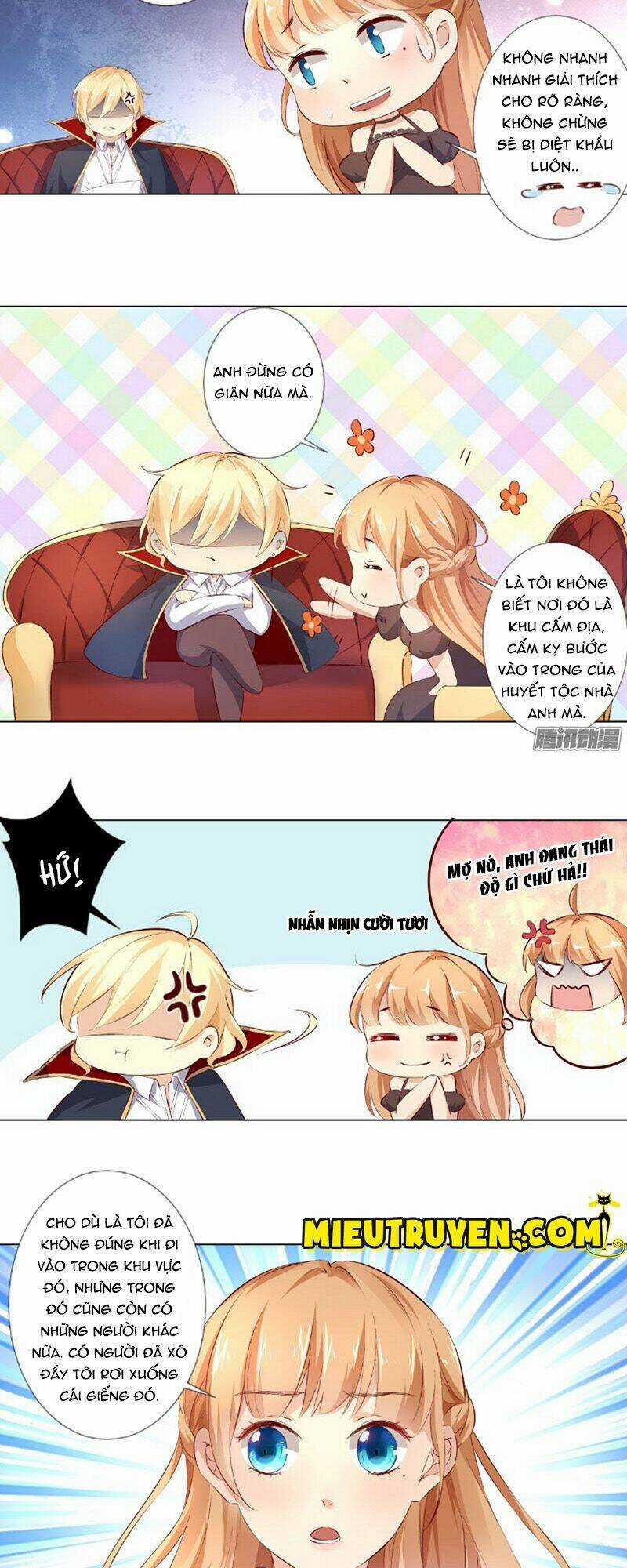 Huyết Tộc Điện Hạ Xin Đừng Cắn Tôi Chapter 20 trang 8