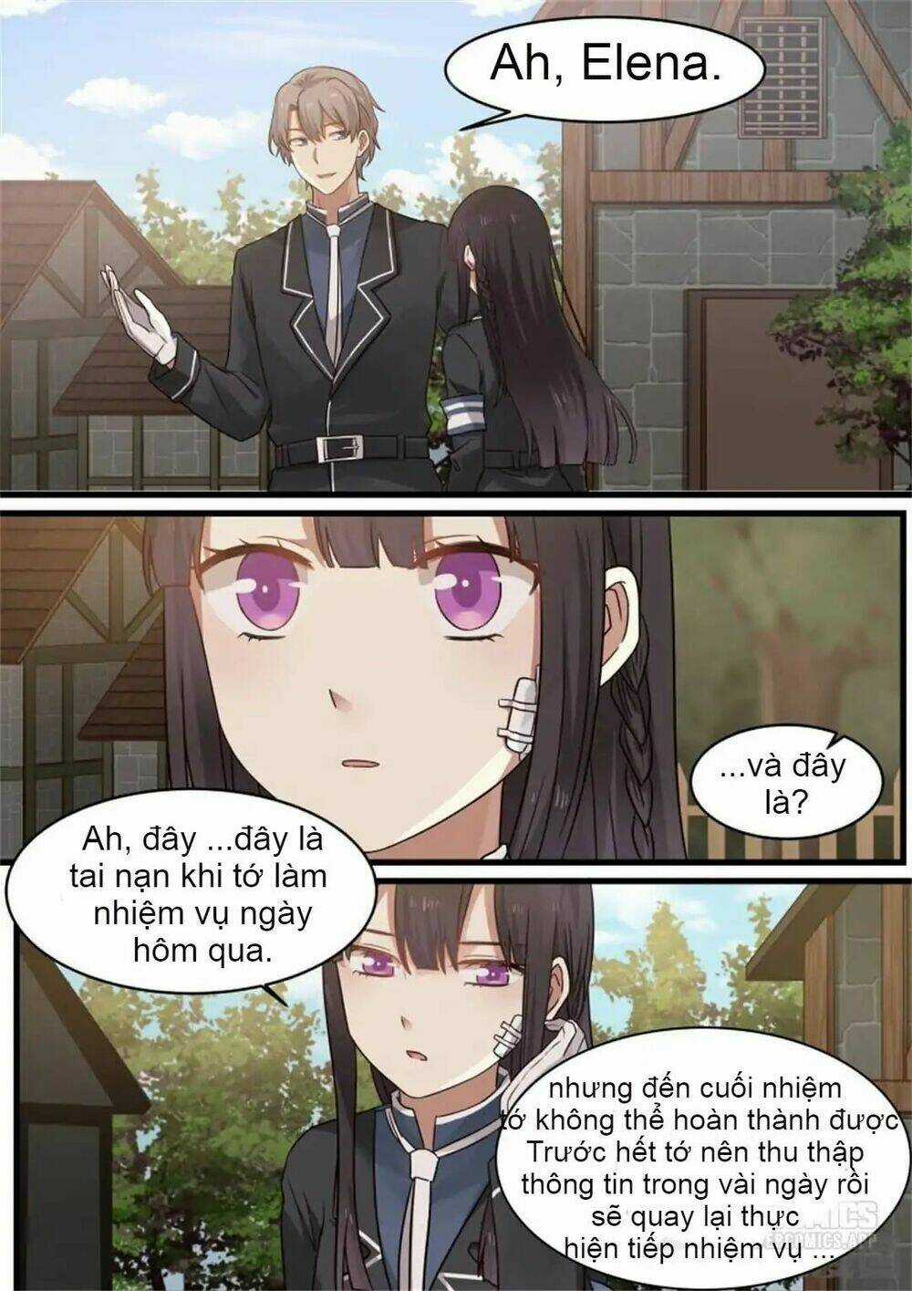 Huyết Tộc Và Cây Thánh Giá Chapter 8 trang 3