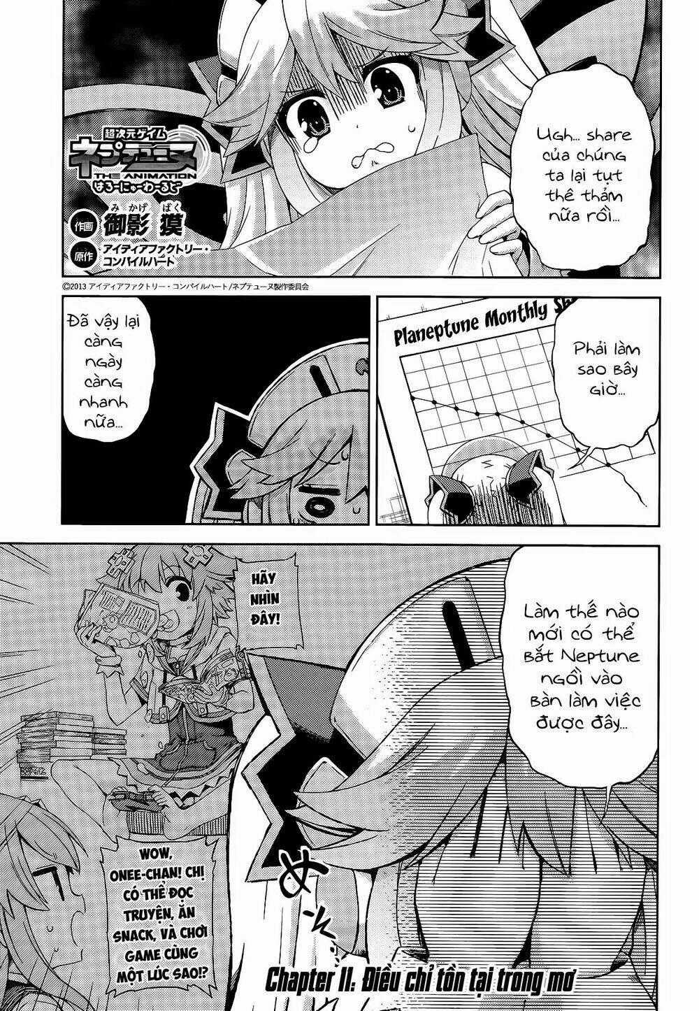 Hyperdimension Neptunia - Hello New World Chapter 11 trang 1
