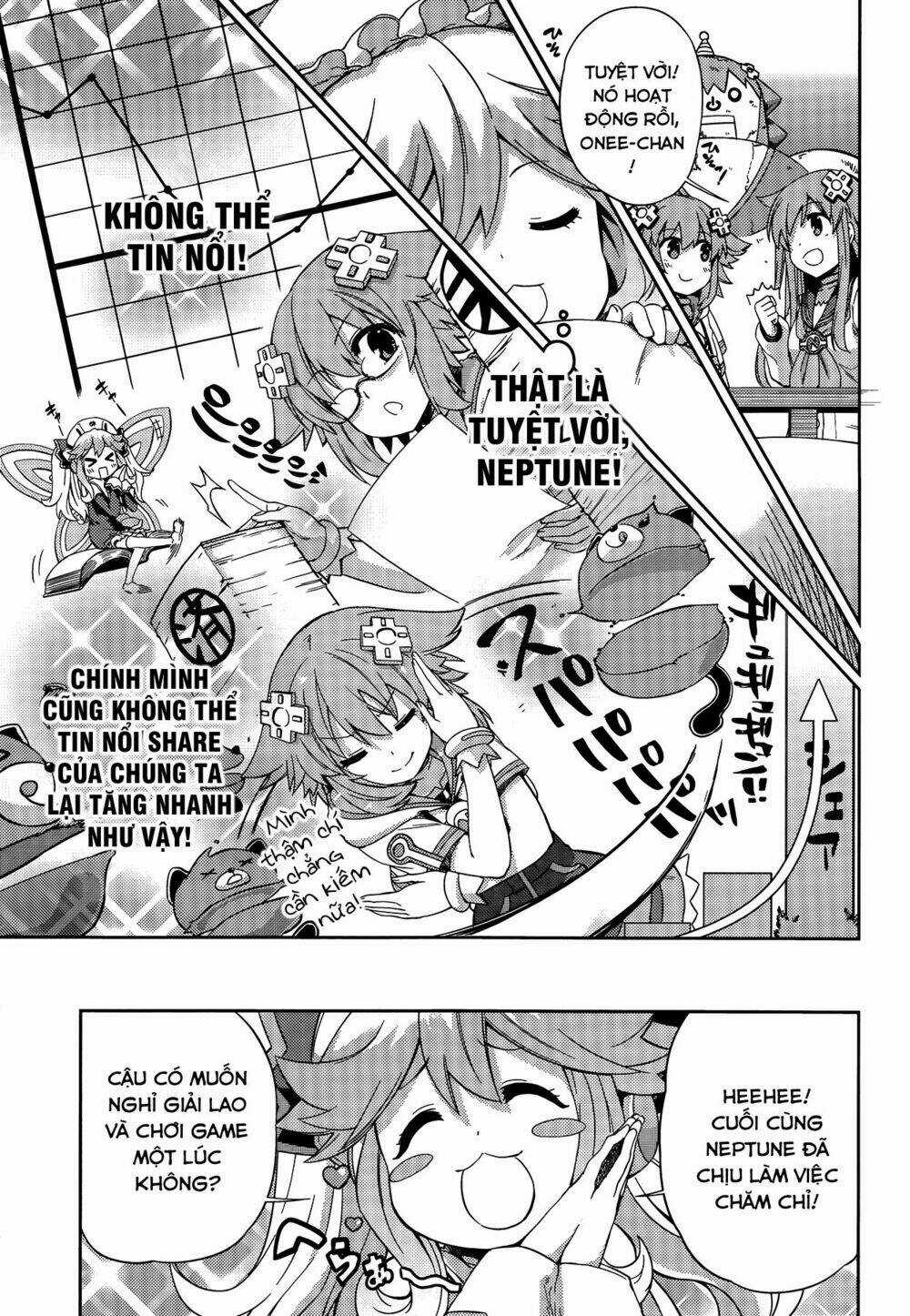 Hyperdimension Neptunia - Hello New World Chapter 11 trang 9