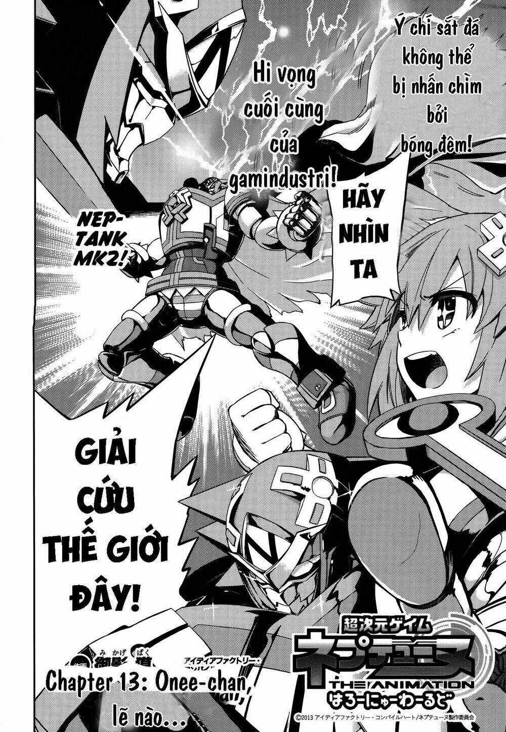 Hyperdimension Neptunia - Hello New World Chapter 13 trang 2