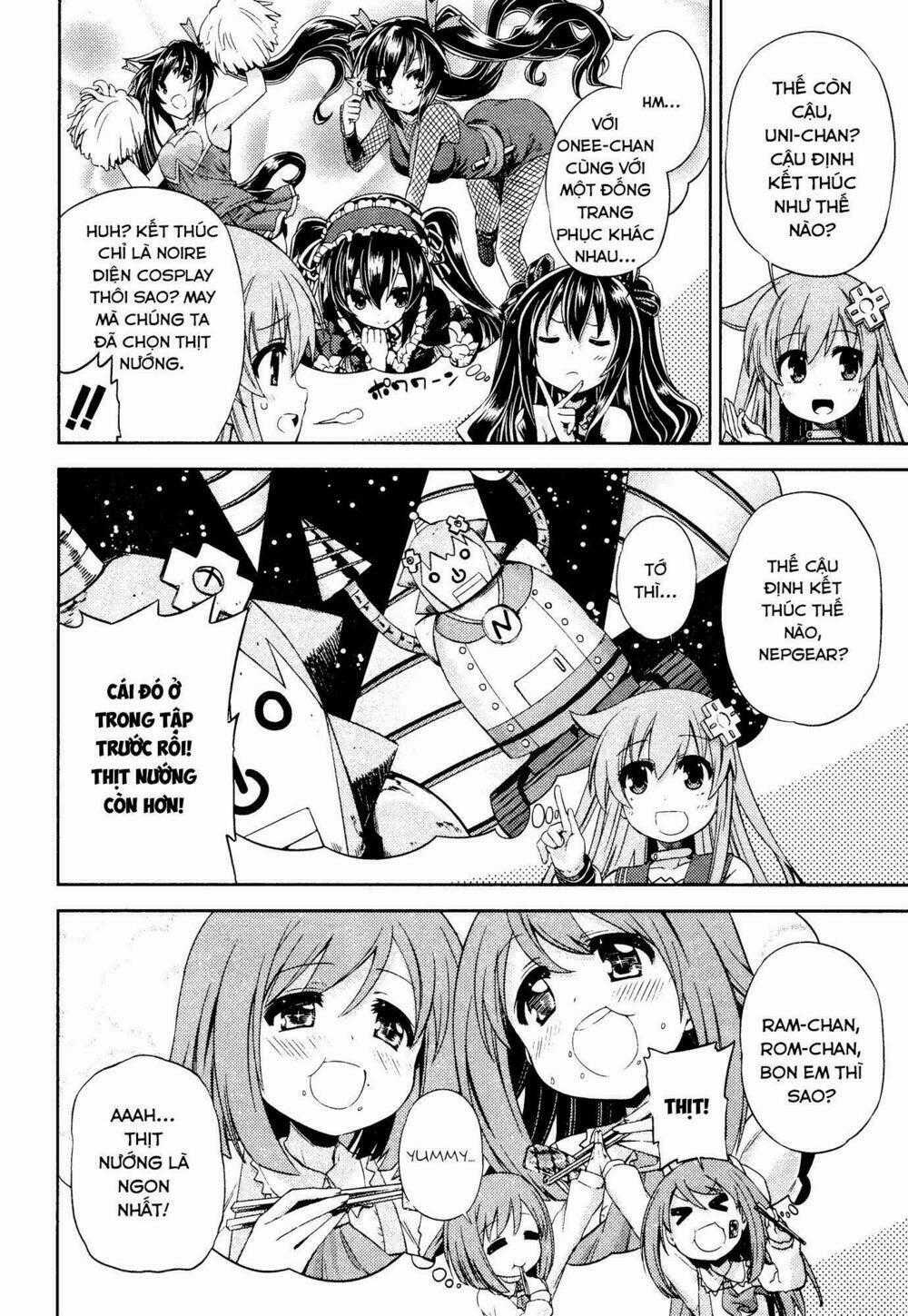 Hyperdimension Neptunia - Hello New World Chapter 14.5 trang 4