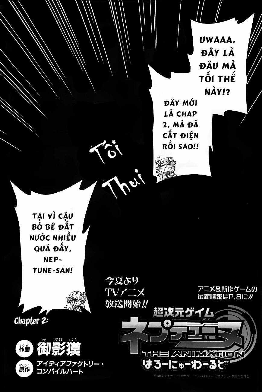 Hyperdimension Neptunia - Hello New World Chapter 2 trang 2