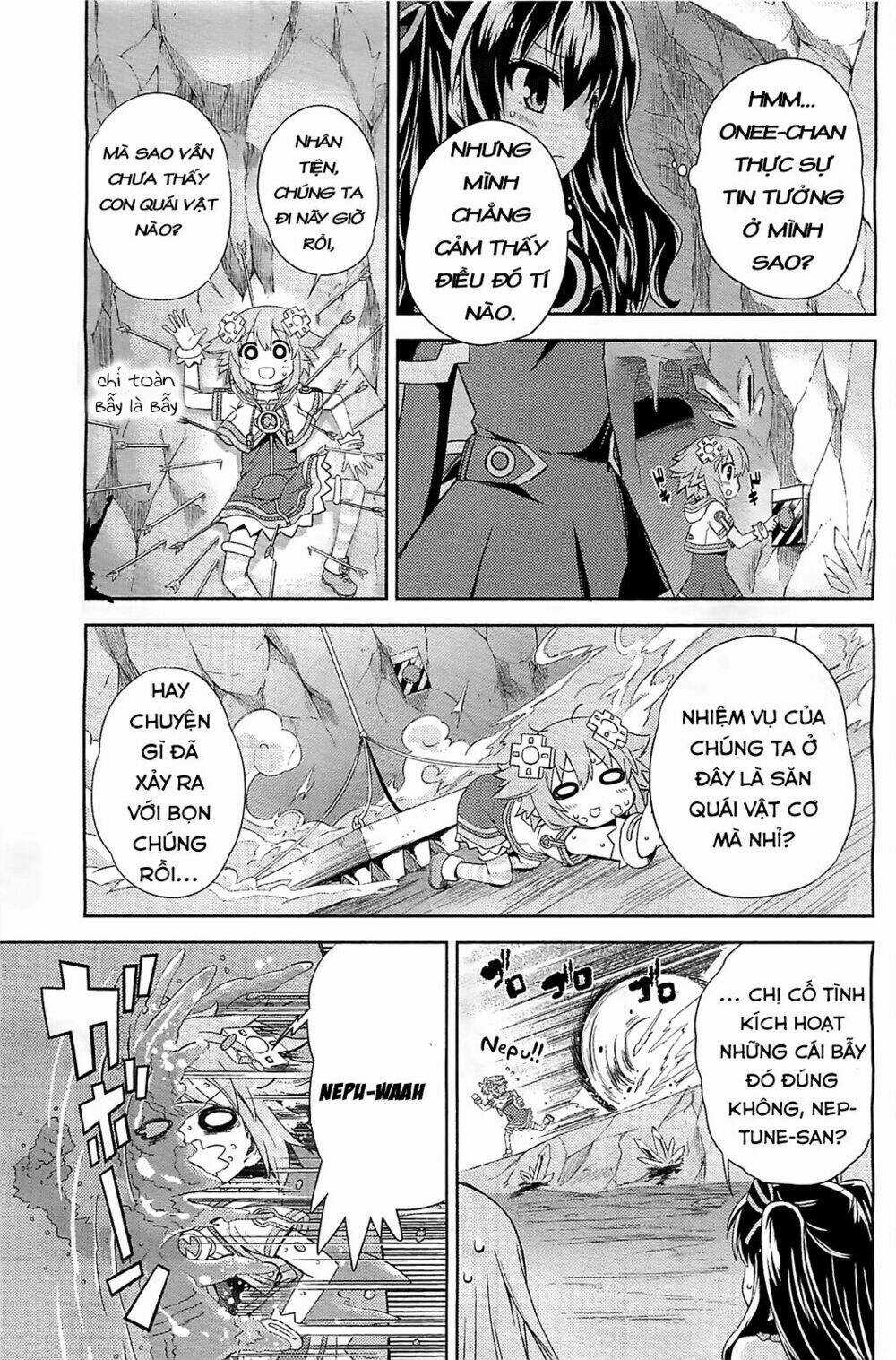 Hyperdimension Neptunia - Hello New World Chapter 3 trang 11