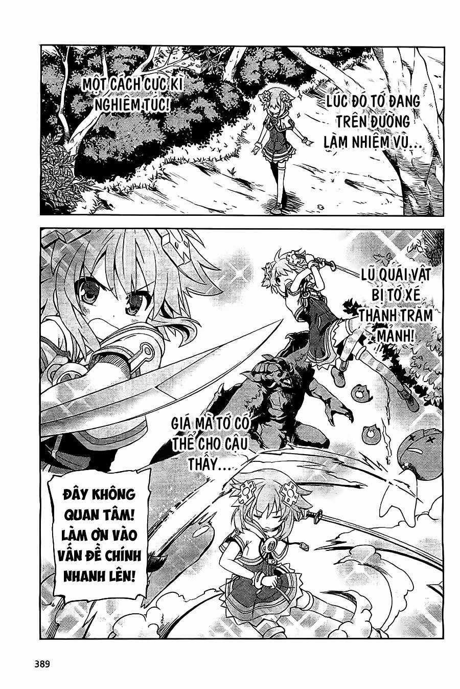 Hyperdimension Neptunia - Hello New World Chapter 5 trang 11