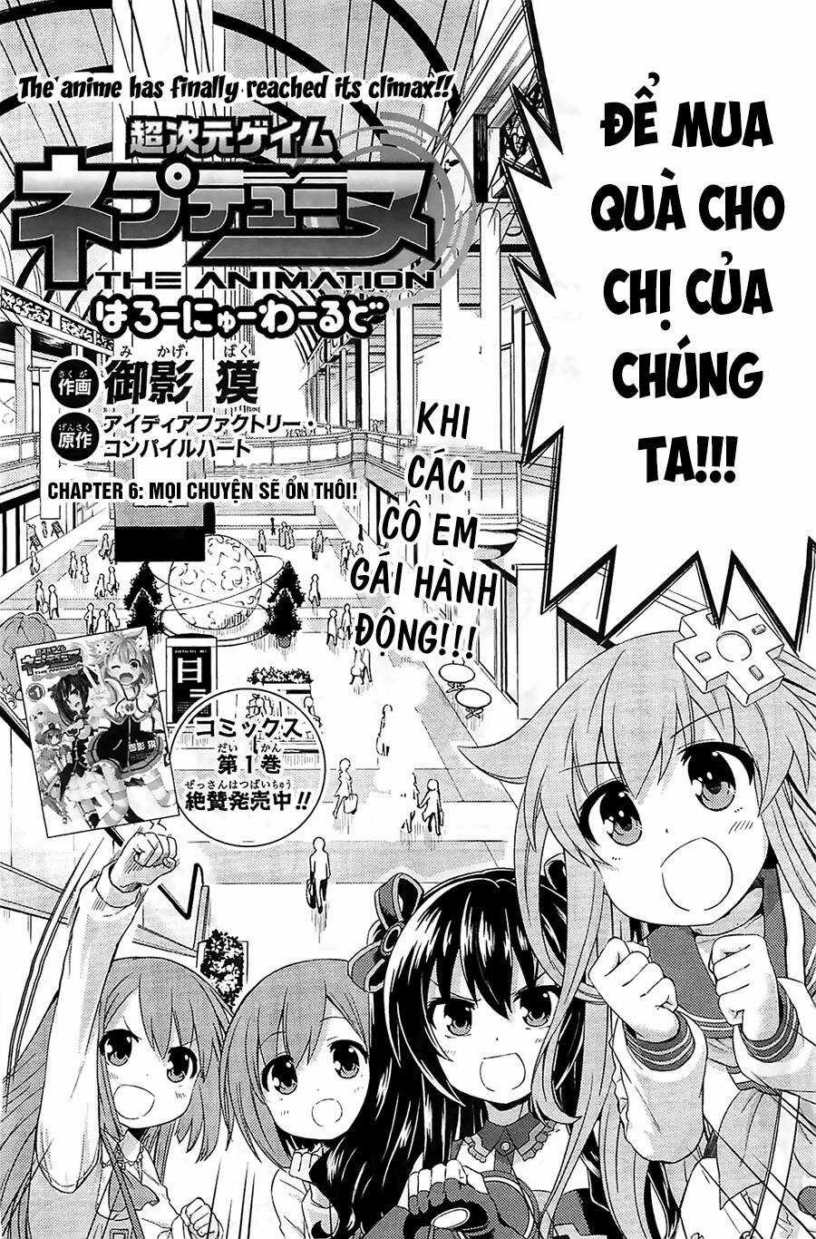 Hyperdimension Neptunia - Hello New World Chapter 6 trang 2