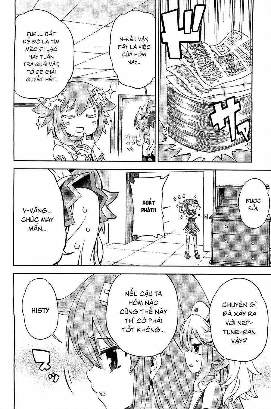 Hyperdimension Neptunia - Hello New World Chapter 7 trang 12