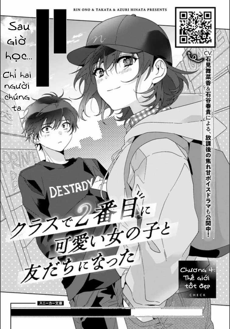 I Became Friends With The Second Cutest Girl In My Class Chapter 4.1 trang 3