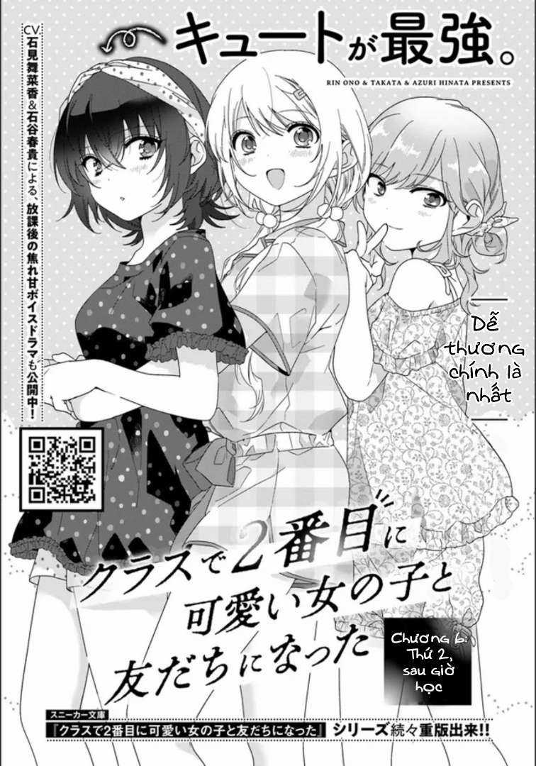 I Became Friends With The Second Cutest Girl In My Class Chapter 6.1 trang 3
