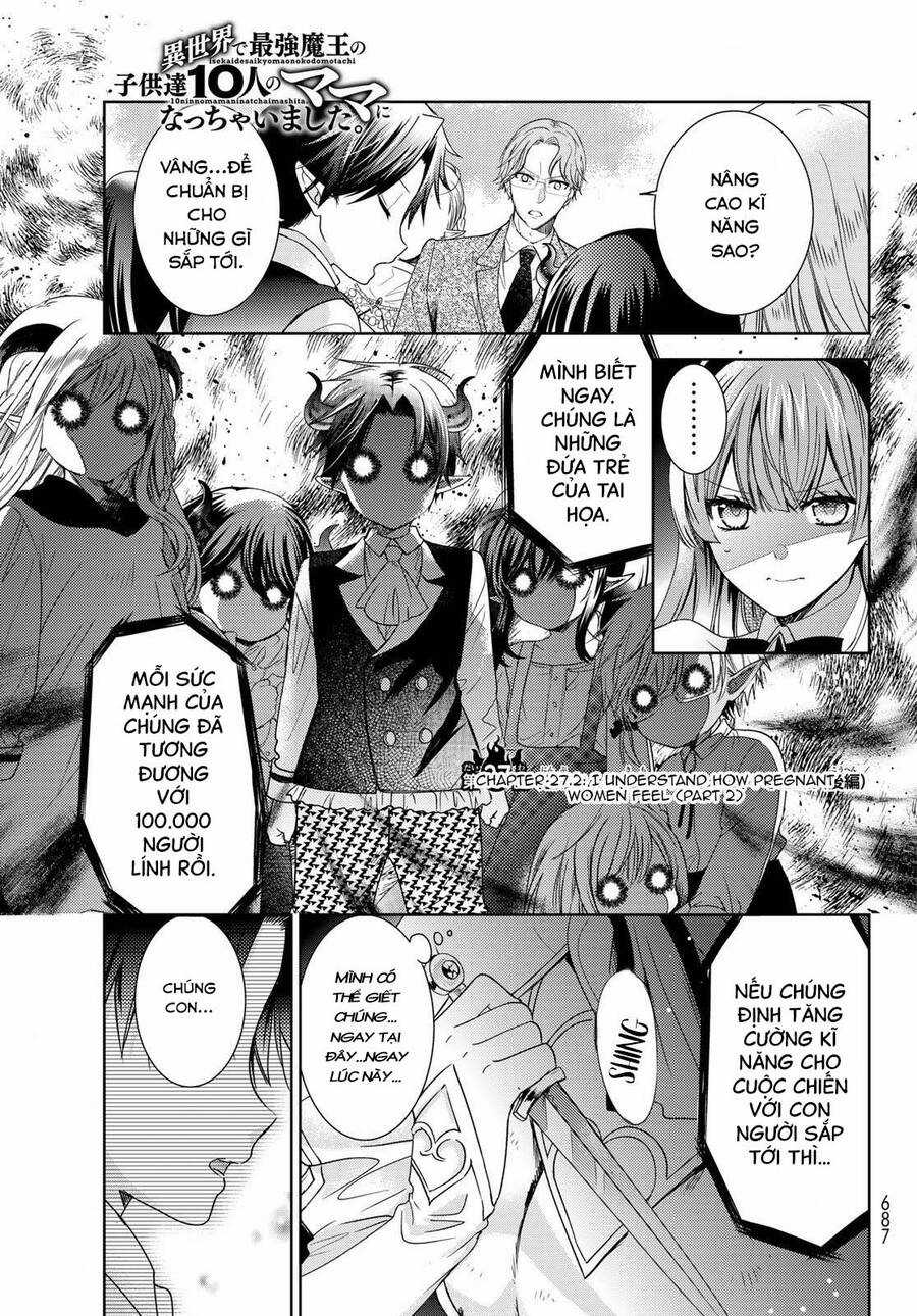 I Became The Mother Of The Strongest Demon Lord's 10 Children In Another World Chapter 27.2 trang 2