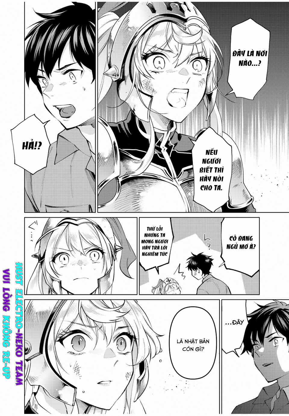 I Found A Female Knight In A Rice Field, In The Countryside They Think She’S My Wife Chapter 1 trang 17