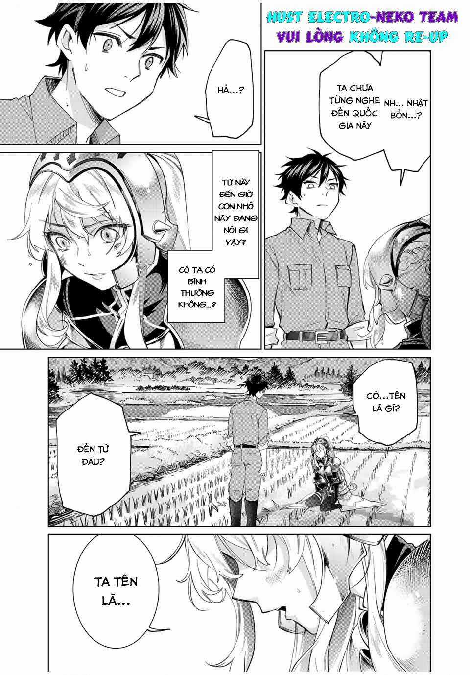 I Found A Female Knight In A Rice Field, In The Countryside They Think She’S My Wife Chapter 1 trang 18