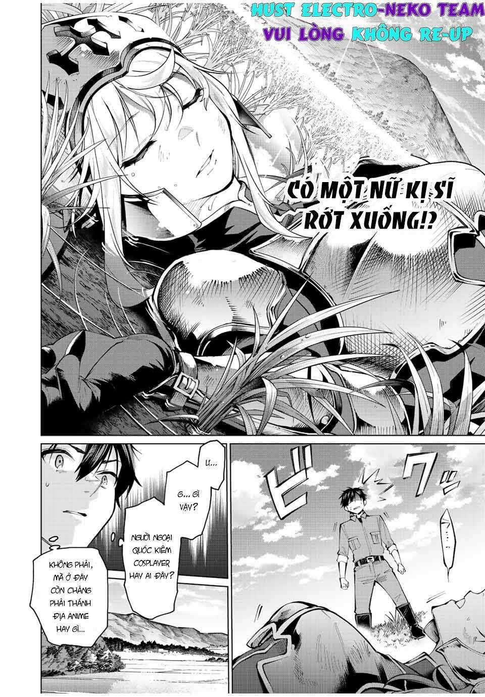 I Found A Female Knight In A Rice Field, In The Countryside They Think She’S My Wife Chapter 1 trang 9