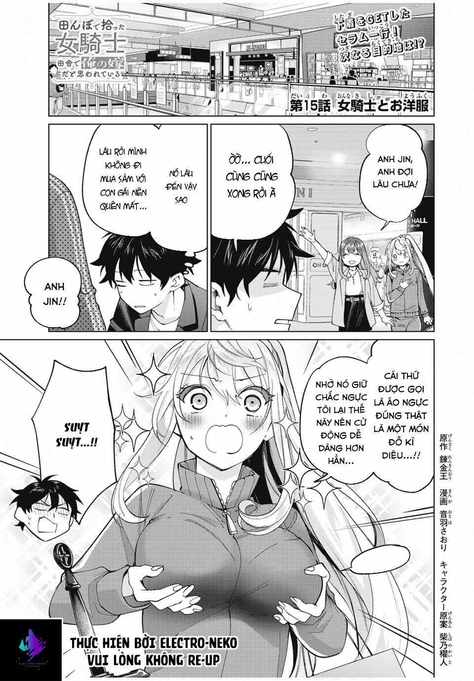 I Found A Female Knight In A Rice Field, In The Countryside They Think She’S My Wife Chapter 15 trang 4