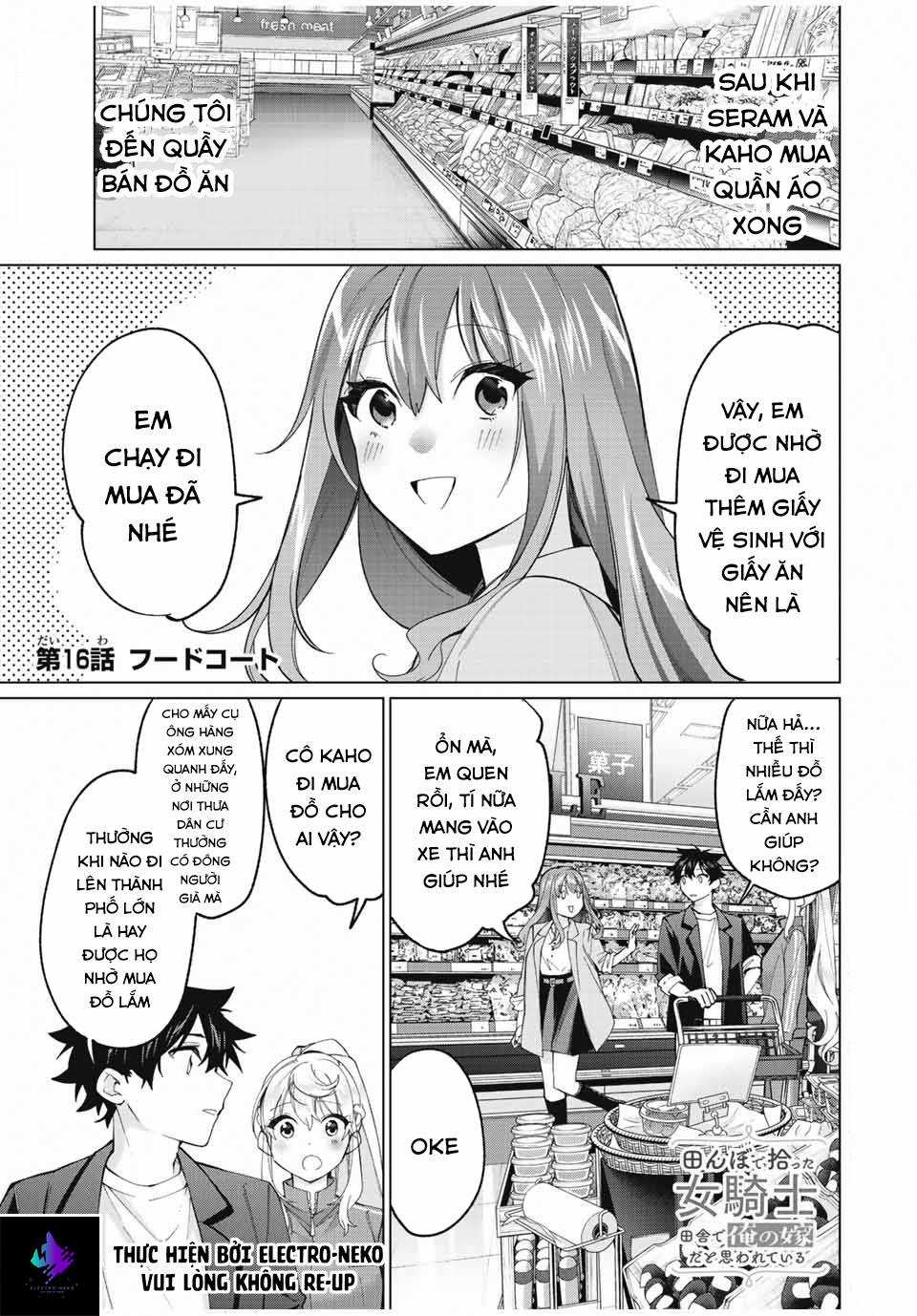 I Found A Female Knight In A Rice Field, In The Countryside They Think She’S My Wife Chapter 16 trang 4