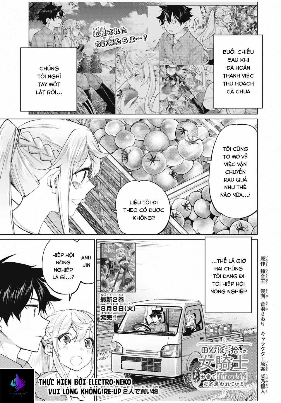 I Found A Female Knight In A Rice Field, In The Countryside They Think She’S My Wife Chapter 23 trang 4