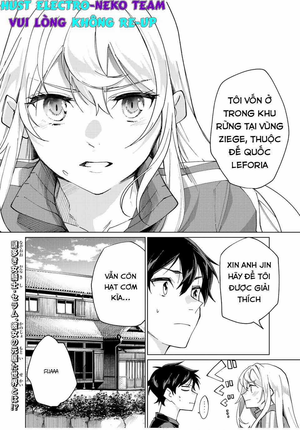 I Found A Female Knight In A Rice Field, In The Countryside They Think She’S My Wife Chapter 3 trang 16