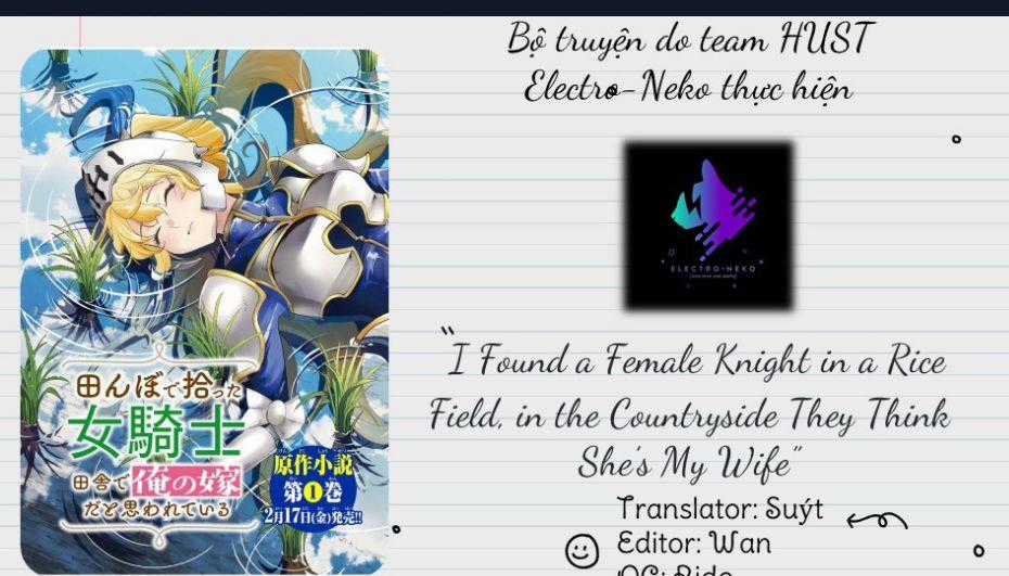 I Found A Female Knight In A Rice Field, In The Countryside They Think She’S My Wife Chapter 33 trang 22
