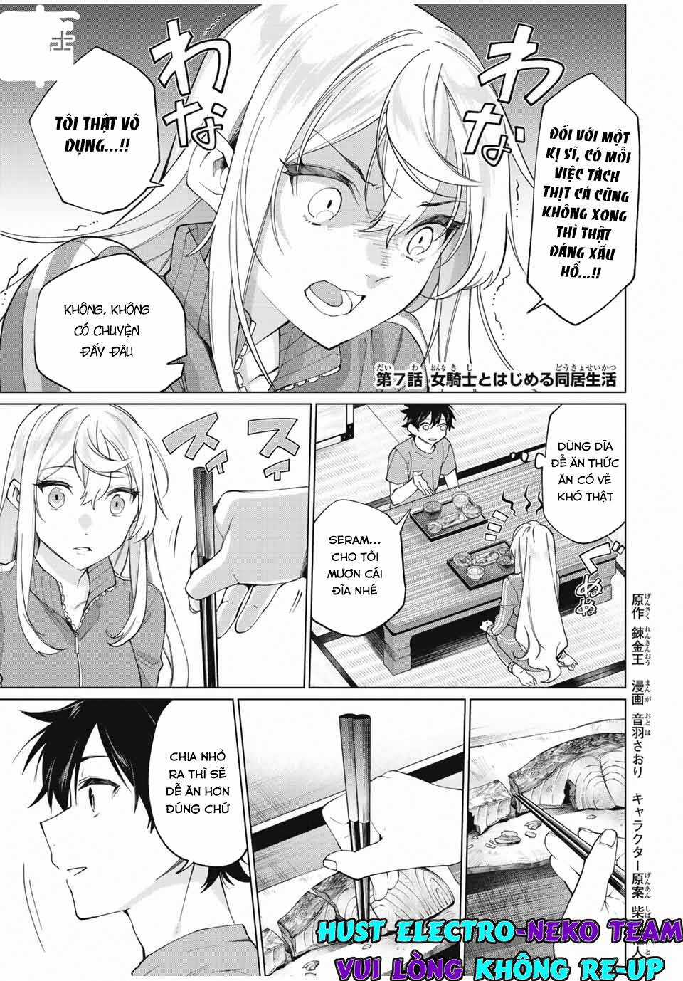 I Found A Female Knight In A Rice Field, In The Countryside They Think She’S My Wife Chapter 7 trang 3