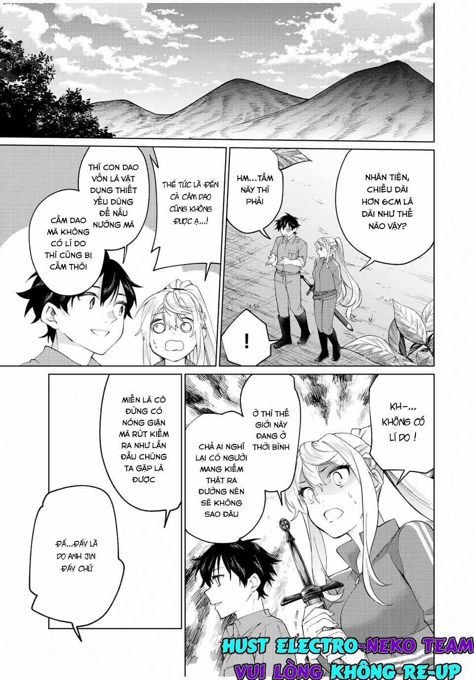 I Found A Female Knight In A Rice Field, In The Countryside They Think She’S My Wife Chapter 8 trang 8