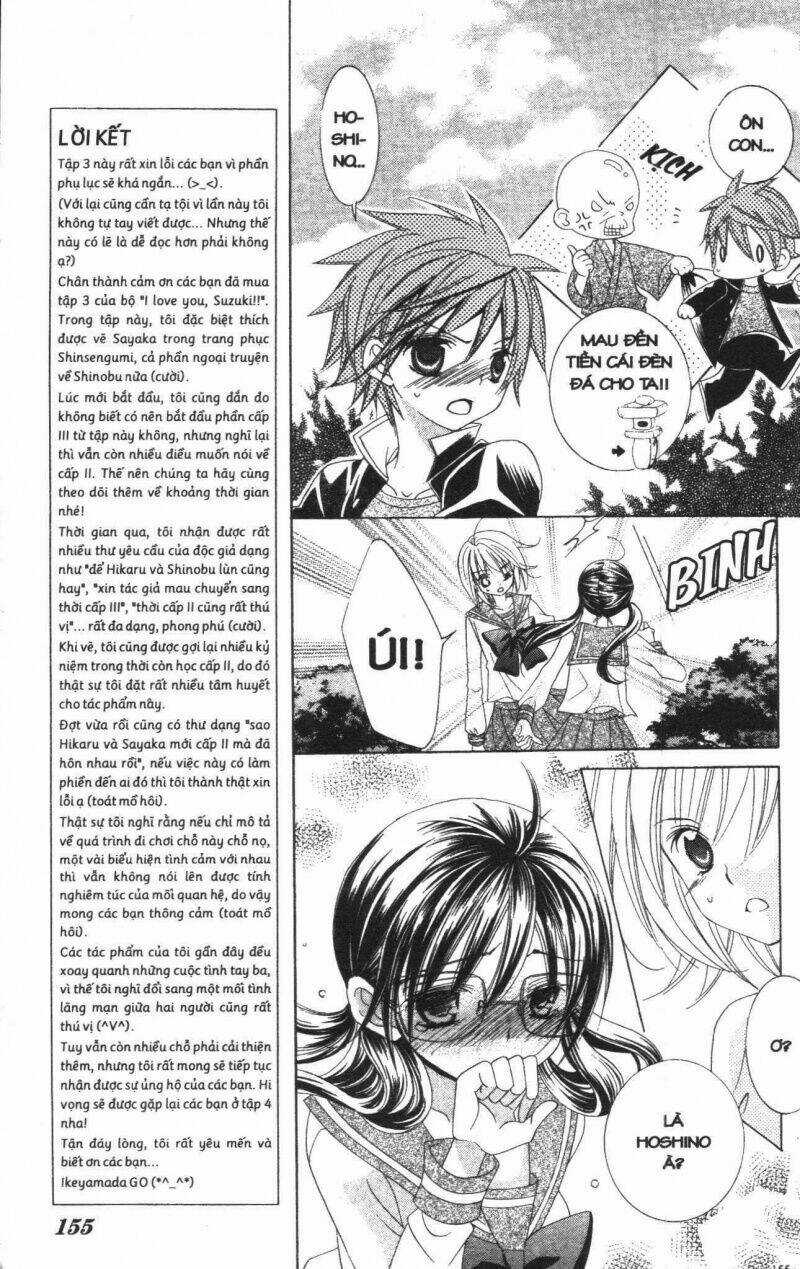 I Love You Suzuki Chapter 3 trang 147