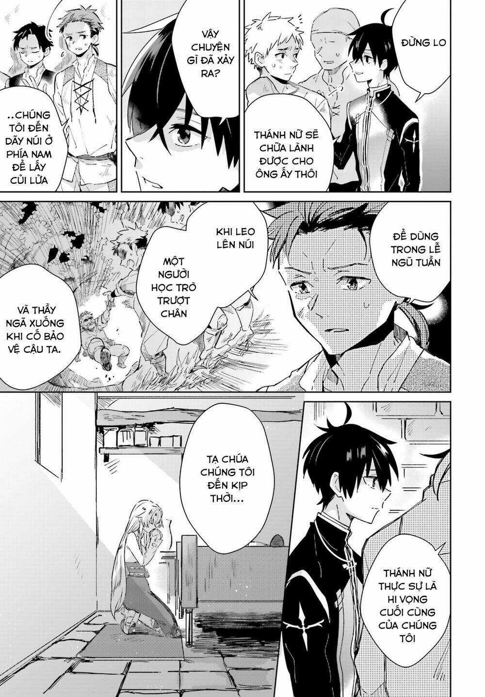 I Want to Pamper the Holy Maiden! But Hero, You’re No Good. Chapter 3 trang 14