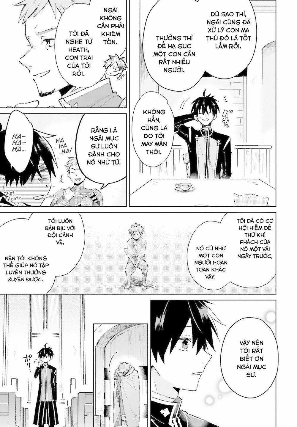 I Want to Pamper the Holy Maiden! But Hero, You’re No Good. Chapter 3 trang 8