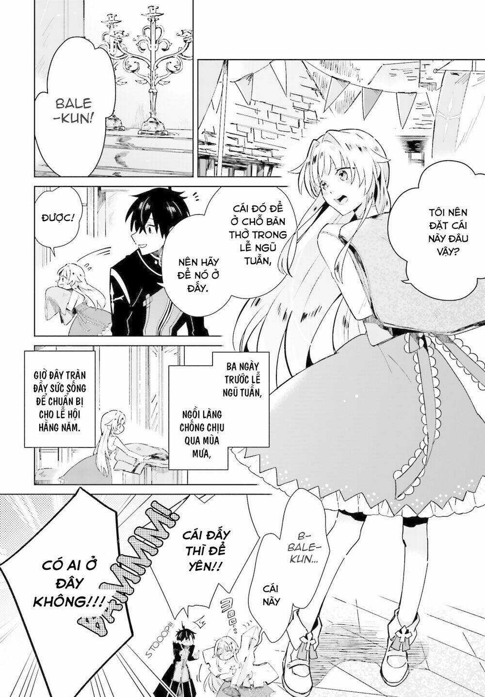 I Want to Pamper the Holy Maiden! But Hero, You’re No Good. Chapter 3 trang 9