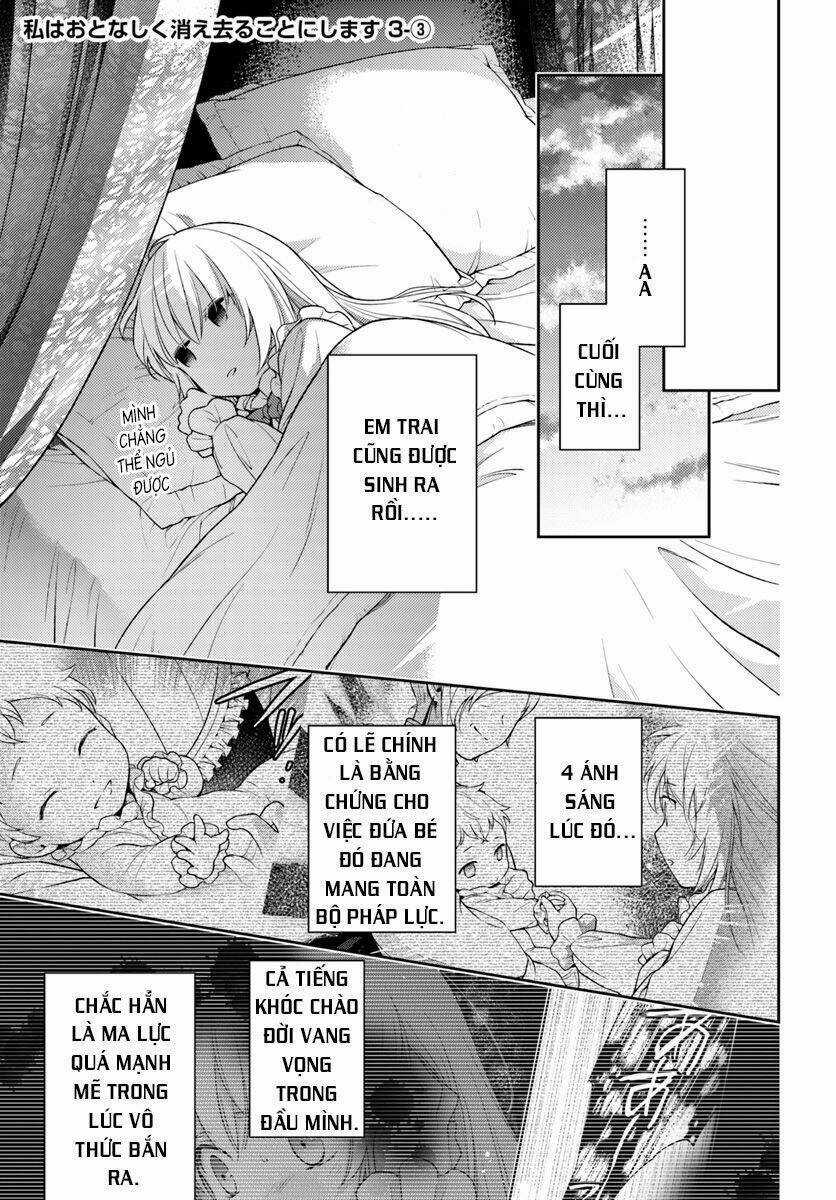 I Will Go and Disappear Obediently Chapter 3 trang 18