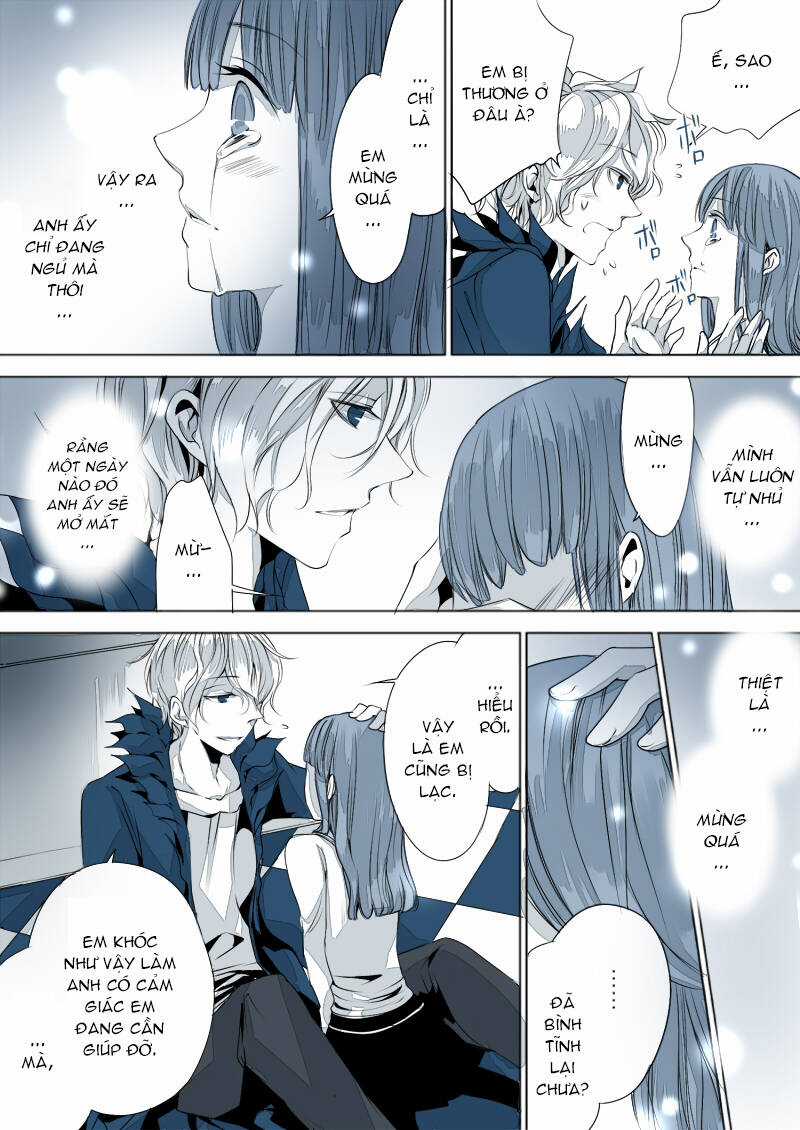 Ib Doujinshi - Ao Meikyuu No Ou Chapter 1 trang 16