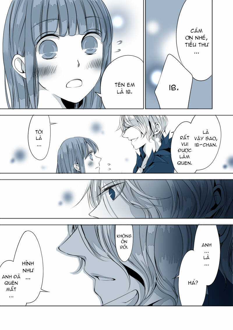Ib Doujinshi - Ao Meikyuu No Ou Chapter 1 trang 19