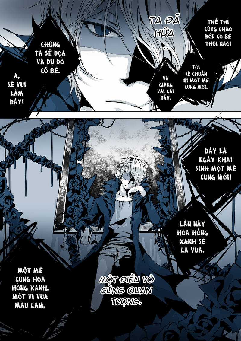 Ib Doujinshi - Ao Meikyuu No Ou Chapter 1 trang 9