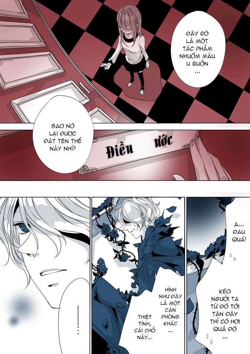 Ib Doujinshi - Ao Meikyuu No Ou Chapter 3 trang 9