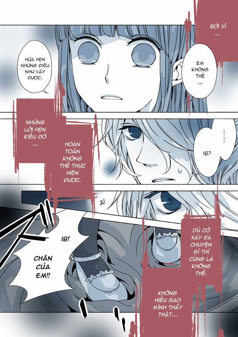 Ib Doujinshi - Ao Meikyuu No Ou Chapter 4 trang 10