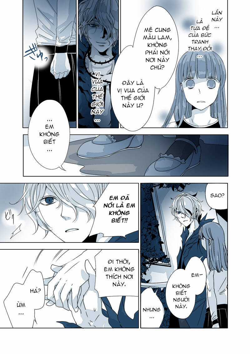 Ib Doujinshi - Ao Meikyuu No Ou Chapter 4 trang 5