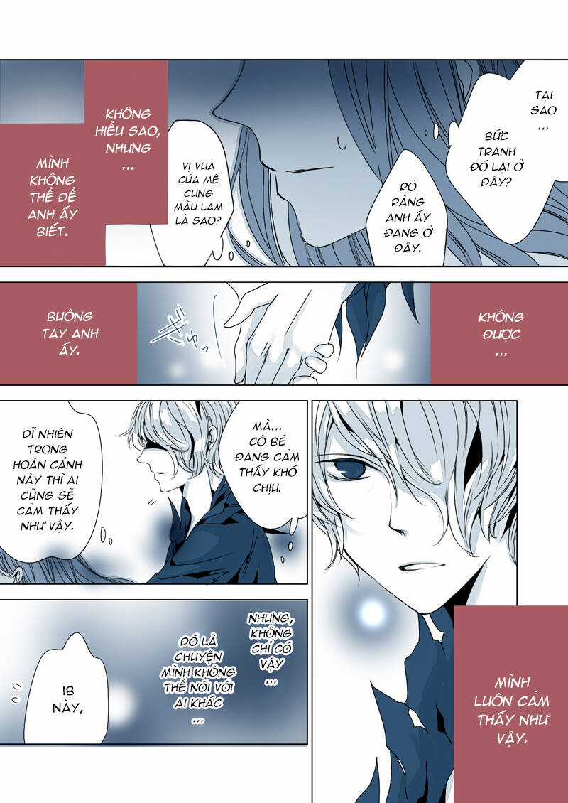 Ib Doujinshi - Ao Meikyuu No Ou Chapter 4 trang 8