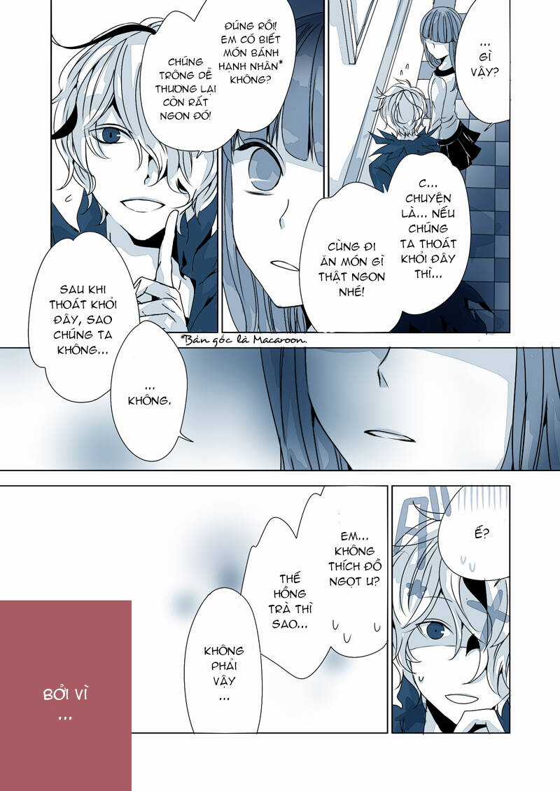 Ib Doujinshi - Ao Meikyuu No Ou Chapter 4 trang 9