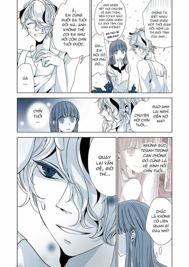 Ib Doujinshi - Ao Meikyuu No Ou Chapter 5 trang 12