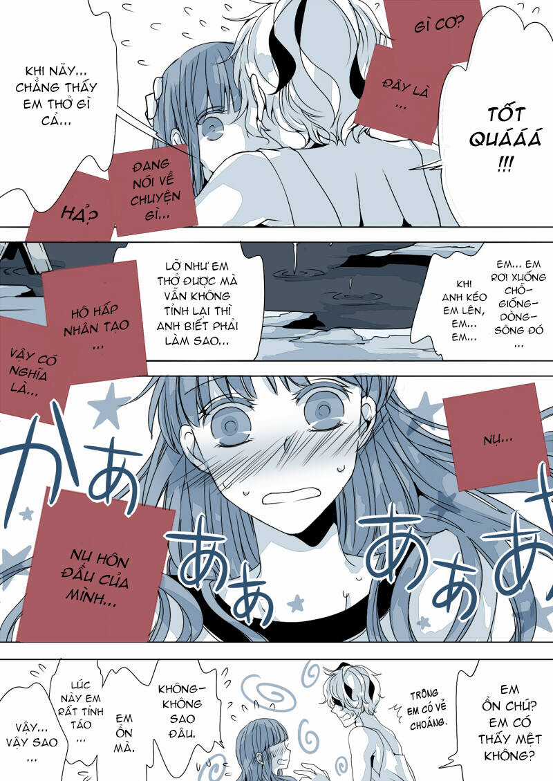 Ib Doujinshi - Ao Meikyuu No Ou Chapter 5 trang 5