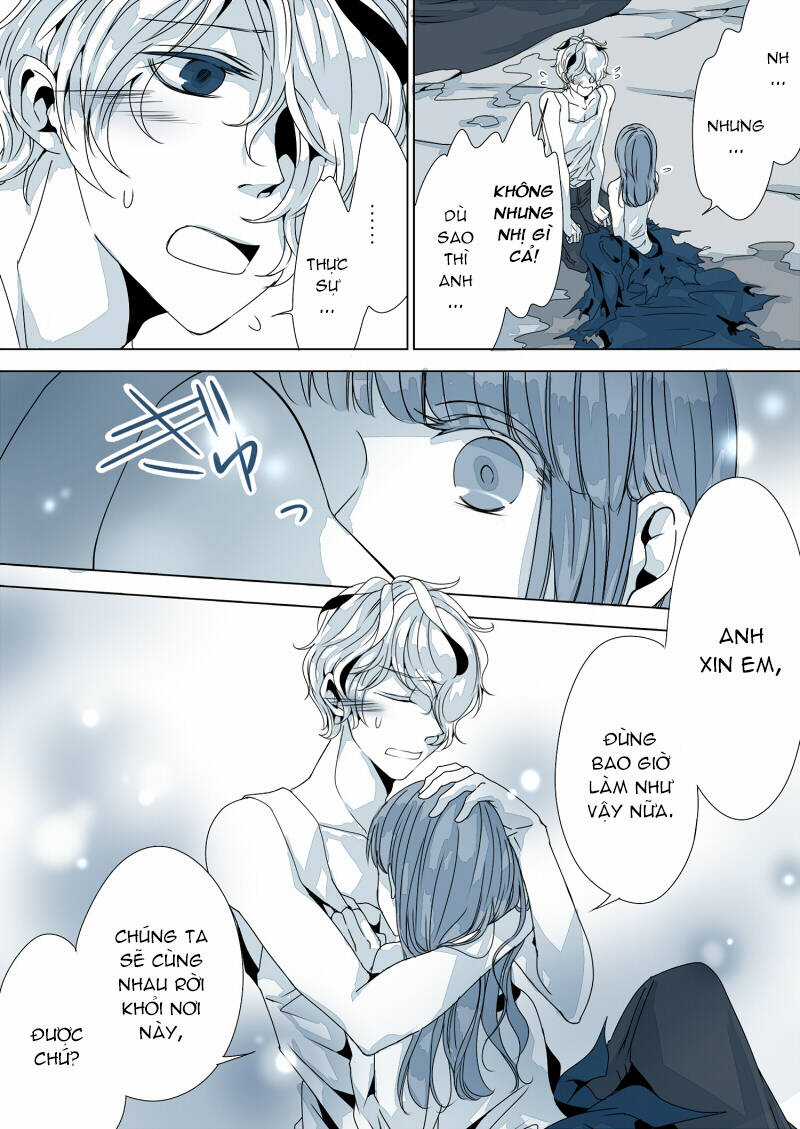 Ib Doujinshi - Ao Meikyuu No Ou Chapter 5 trang 8