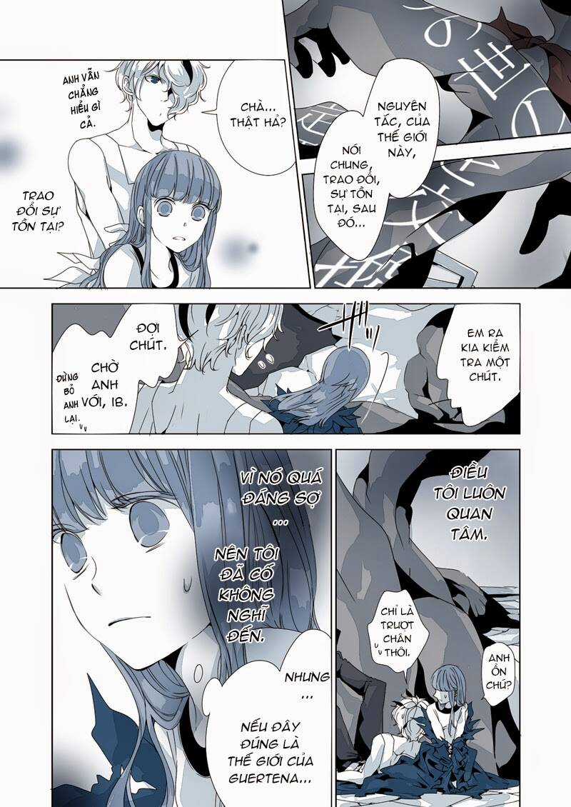 Ib Doujinshi - Ao Meikyuu No Ou Chapter 6 trang 8