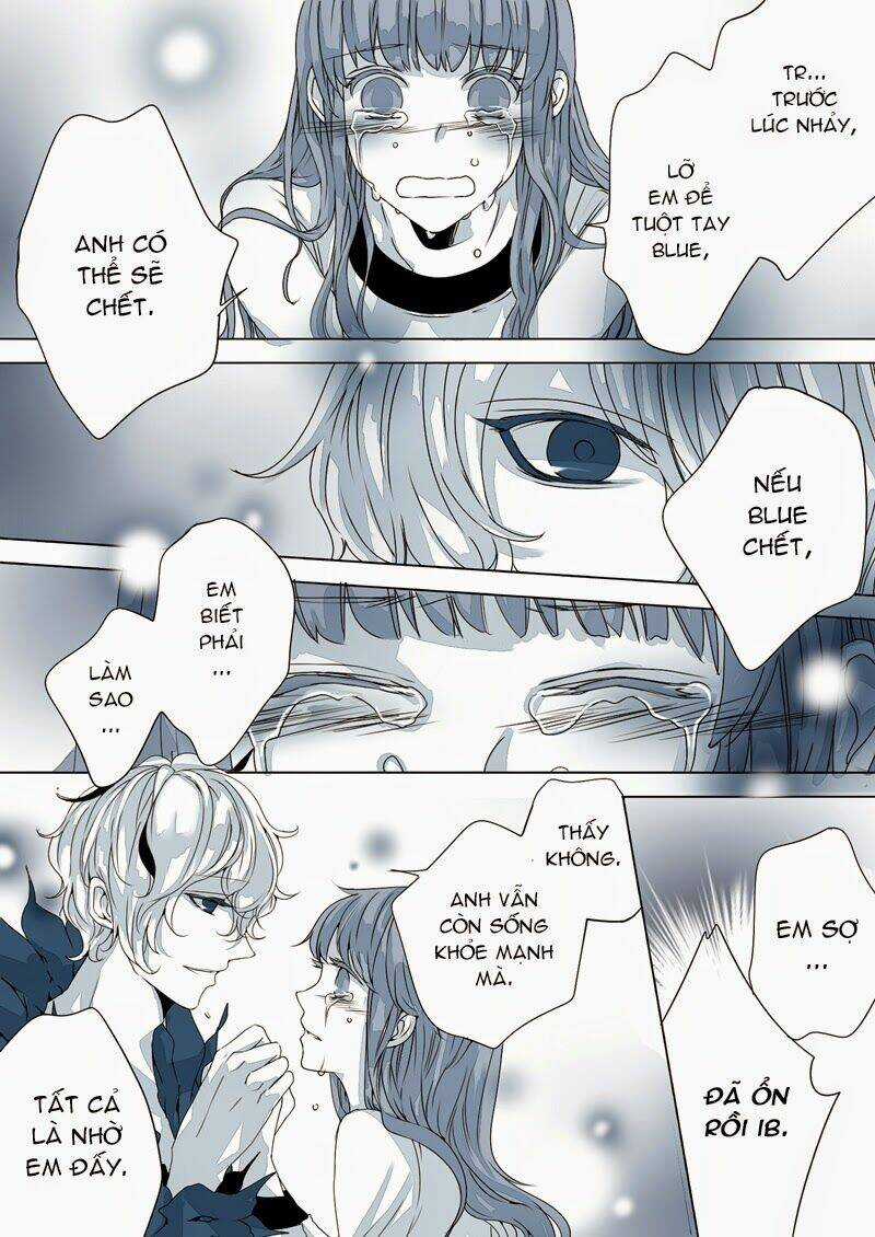 Ib Doujinshi - Ao Meikyuu No Ou Chapter 7 trang 8