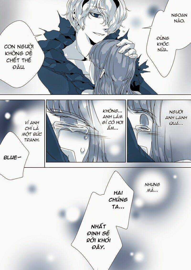 Ib Doujinshi - Ao Meikyuu No Ou Chapter 7 trang 9