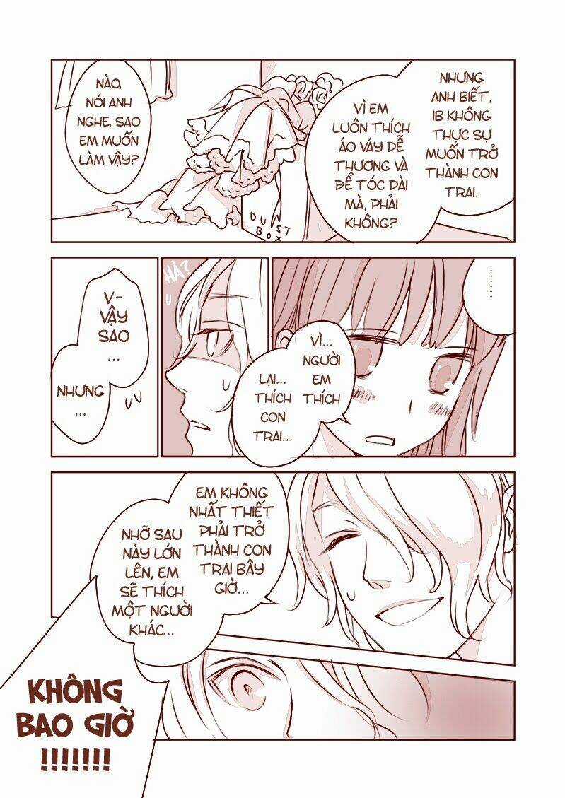 Ib Doujinshi - Ib's And Garry's Secret Chapter 1 trang 6