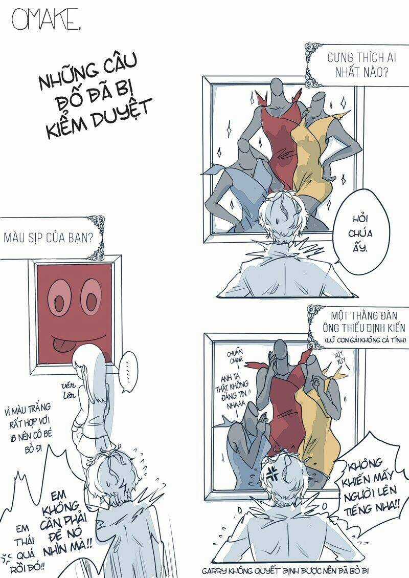 Ib Doujinshi - Labyrinth Of The Blue King Chapter 10 trang 13